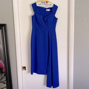 Blue fitted dress from Nordstrom